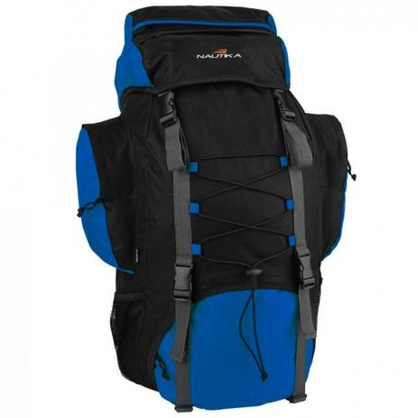 Mochila Cargueira para Camping Nautika Intruder 60 Litros Azul Menor preço em Mochila Cargueira para Camping Nautika Intruder 60 Litros Azul