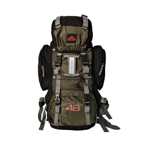 Mochila Cargueira Trilhas E Rumos Crampon Tech 48 L Preto E Verde é boa?