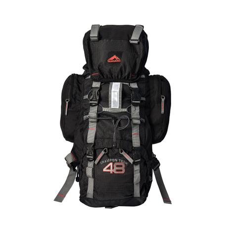 Mochila Cargueira Trilhas E Rumos Crampon Tech 48L Preto Pontilhado é boa?