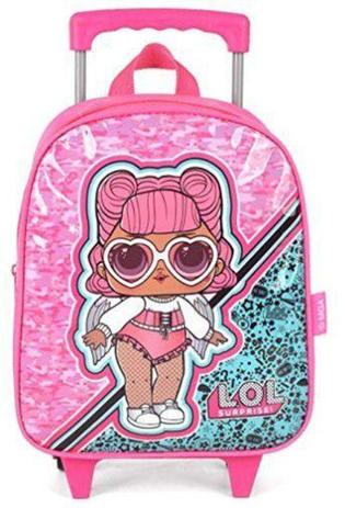 Mochila Carrinho Lol Surprise 35182 Rosa Luxcel Menor preço em Mochila Carrinho Lol Surprise 35182 Rosa Luxcel