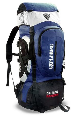 Mochila Clio Camping Trilha 70 Litros Impermeável Azul é boa?
