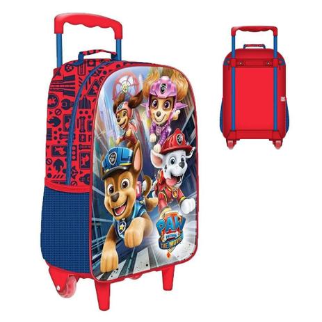 Mochila com Carrinho Patrulha Canina Filme XERYUS Menor preço em Mochila com Carrinho Patrulha Canina Filme XERYUS