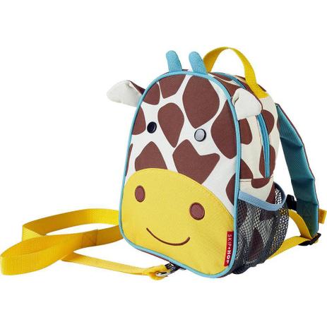 Mochila com cinto linha zoo girafa - skip hop Menor preço em Mochila com cinto linha zoo girafa - skip hop