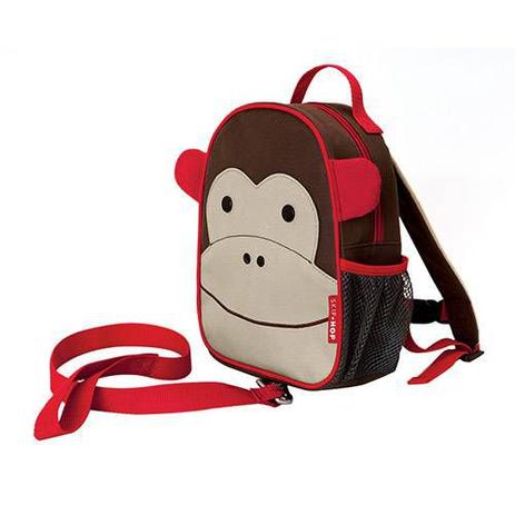 Mochila com Cinto Macaco Zoo Skip Hop Menor preço em Mochila com Cinto Macaco Zoo Skip Hop