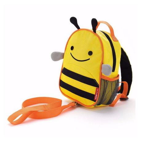 Mochila com cinto Skip Hop - Linha Zoo - Coleção Abelha Menor preço em Mochila com cinto Skip Hop - Linha Zoo - Coleção Abelha