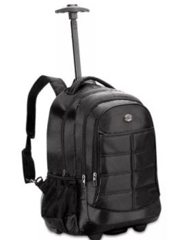 Mochila Com Rodas Executiva Notebook Viagem Preta ML8045 Clio Menor preço em Mochila Com Rodas Executiva Notebook Viagem Preta ML8045 Clio