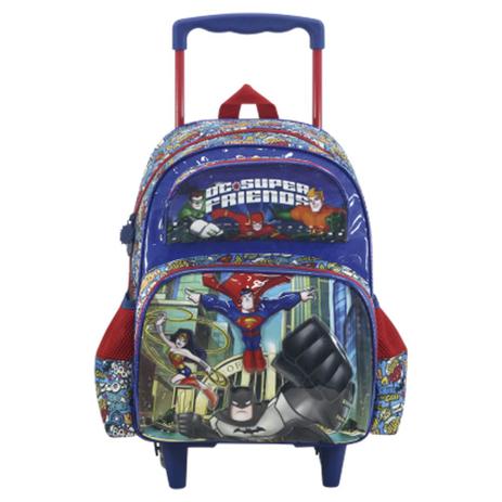 Menor preço em Mochila com Rodas Média 16 Super Friends Xeryus