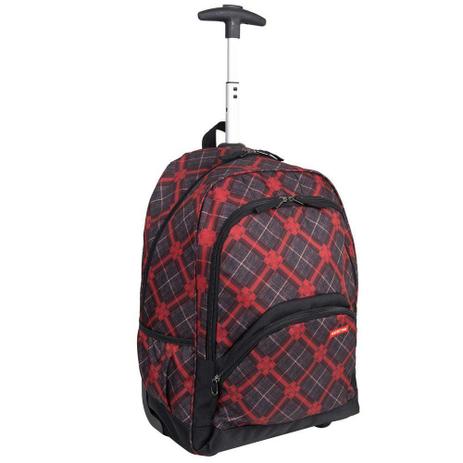 Mochila com Rodas Xadrez Colors Grande Sestini Menor preço em Mochila com Rodas Xadrez Colors Grande Sestini