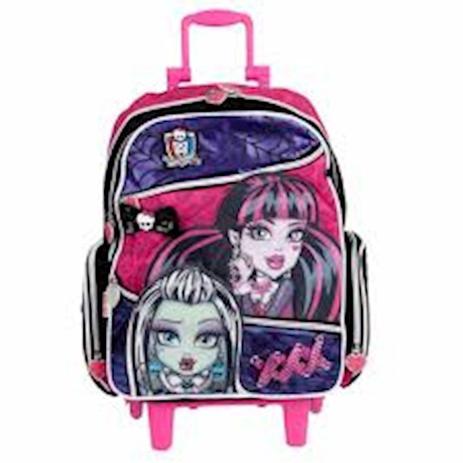 Mochila Com Rodinha Monster High 06359100 Sestini Menor preço em Mochila Com Rodinha Monster High 06359100 Sestini