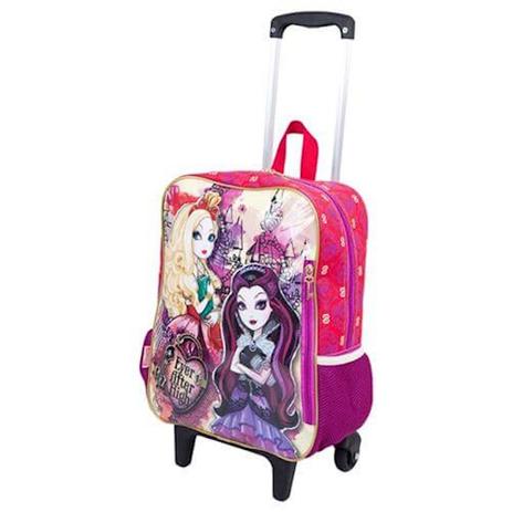Mochila Com Rodinhas Ever After High 16m Apple White 063961 - Sestini Menor preço em Mochila Com Rodinhas Ever After High 16m Apple White 063961 - Sestini