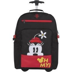 Mochila com Rodinhas Oh My Minnie Mouse Disney - Dermiwil Menor preço em Mochila com Rodinhas Oh My Minnie Mouse Disney - Dermiwil