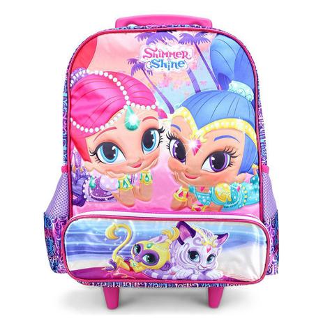 Mochila com Rodinhas Shimmer Shine Wish Double Trouble Grande - Xeryus Menor preço em Mochila com Rodinhas Shimmer Shine Wish Double Trouble Grande - Xeryus
