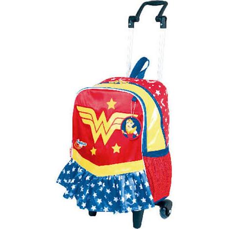 Mochila Com Rodinhas Super Hero Girls 06472300 Sestini Menor preço em Mochila Com Rodinhas Super Hero Girls 06472300 Sestini