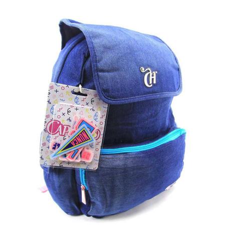 mochila jeans da capricho