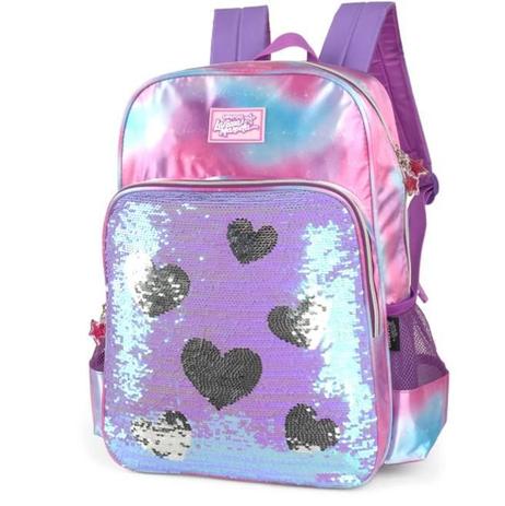Mochila Costas Escolar Up4You - Larissa Manoela - Maxlog - ROXO Menor preço em Mochila Costas Escolar Up4You - Larissa Manoela - Maxlog - ROXO