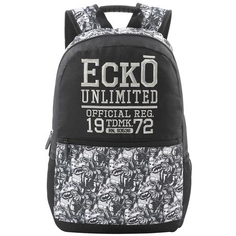 Mochila Costas Masculina Ecko Unltd Preta Menor preço em Mochila Costas Masculina Ecko Unltd Preta