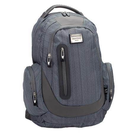 Mochila Costas Notebook Executiva Santino Azul SAN18218 Menor preço em Mochila Costas Notebook Executiva Santino Azul SAN18218