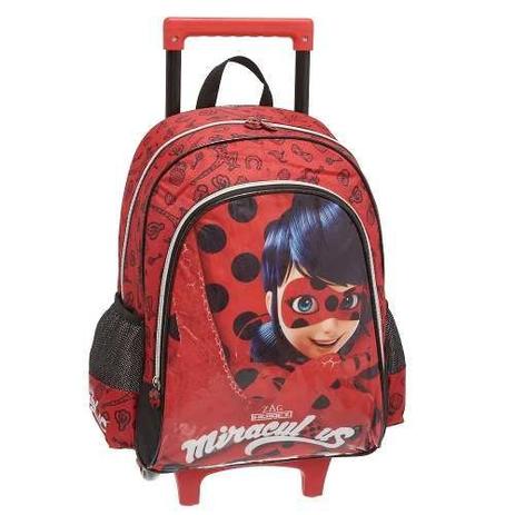Mochila De Carrinho G. Miraculous - Pacific Menor preço em Mochila De Carrinho G. Miraculous - Pacific