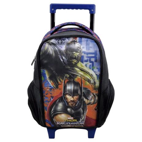 Mochila de Carrinho Lenticular 16” Thor Ragnarok Hulk - Xeryus Menor preço em Mochila de Carrinho Lenticular 16” Thor Ragnarok Hulk - Xeryus