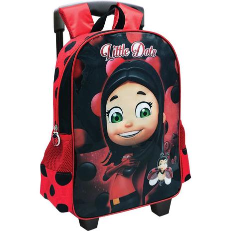 Mochila de Carrinho Little DOTS MD 2BOLSOS Vermelh - Kit é boa?