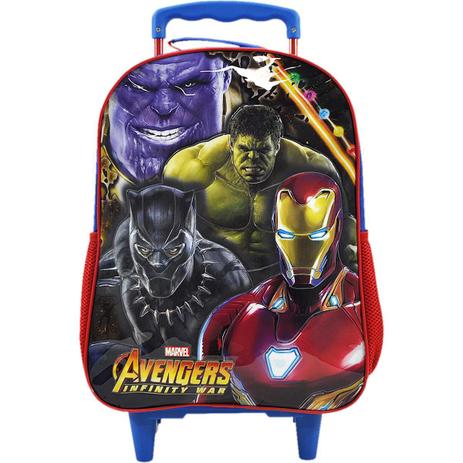 Mochila de Carrinho THE Avengers E.C Grande - Xeryus Menor preço em Mochila de Carrinho THE Avengers E.C Grande - Xeryus