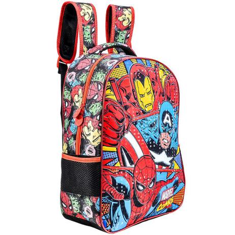 Mochila de Costas 14” Marvel Comics Trio - Xeryus Menor preço em Mochila de Costas 14” Marvel Comics Trio - Xeryus