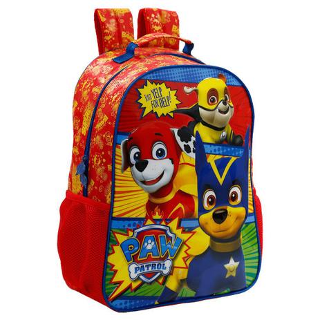Mochila de Costas 14” Patrulha Canina em Ação - Xeryus Menor preço em Mochila de Costas 14” Patrulha Canina em Ação - Xeryus