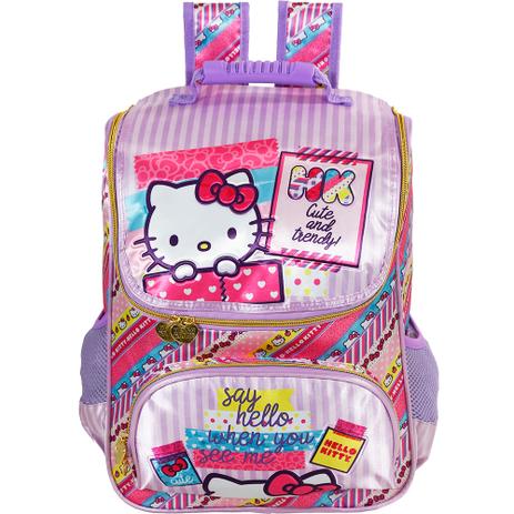 Mochila de Costas 16 Hello Kitty Washi Pink - Xeryus Menor preço em Mochila de Costas 16 Hello Kitty Washi Pink - Xeryus