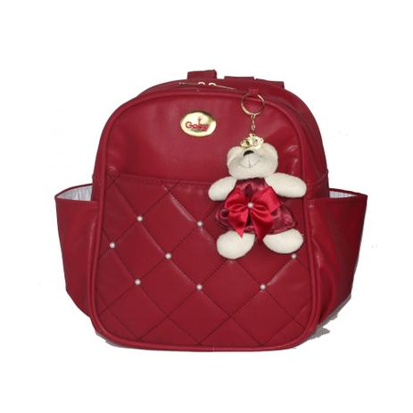 Mochila de Costas Bebe Passeio Realeza - Gaby Mundo Infantil-Bolsa