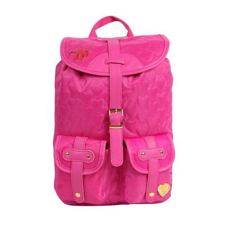 Mochila de Costas Capricho Love 2 Bolsos - Pink - Mochila capricho Menor preço em Mochila de Costas Capricho Love 2 Bolsos - Pink - Mochila capricho
