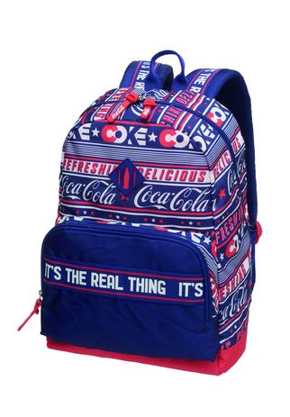 Mochila De Costas Coca Cola Stripes Ref - 78436 - 1 - Mochilas e Pastas -  Magazine Luiza