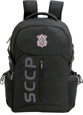 Mochila de Costas Corinthians Preta - Nicoboco Menor preço em Mochila de Costas Corinthians Preta - Nicoboco