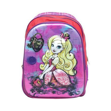 Mochila de Costas Ever After High 17X G Roxo e Verm Sestini Menor preço em Mochila de Costas Ever After High 17X G Roxo e Verm Sestini