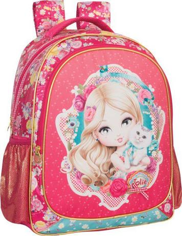 Mochila De Costas Grande Jolie Loira Luxo Grande - Tilibra Menor preço em Mochila De Costas Grande Jolie Loira Luxo Grande - Tilibra