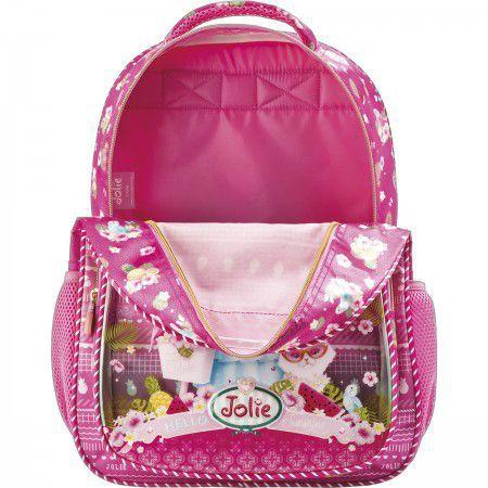 Mochila de Costas Infantil Grande JOLIE LOIRA LUXO - Tilibra Menor preço em Mochila de Costas Infantil Grande JOLIE LOIRA LUXO - Tilibra