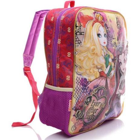 Mochila De Costas Infantil Sestini G 16m Vermelha Ever After High - Mochilas  - Magazine Luiza