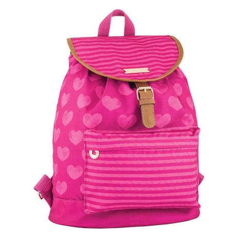 Mochila de Costas Jolie Classic - Rosa - Tilibra Menor preço em Mochila de Costas Jolie Classic - Rosa - Tilibra