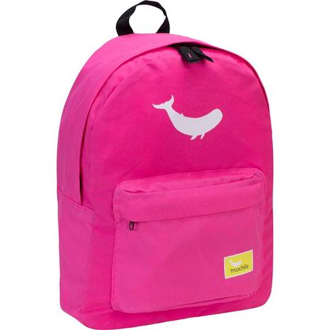 Mochila de Costas Juvenil Escolar Mochile Jubarte 1 Compartimento - Rosa Menor preço em Mochila de Costas Juvenil Escolar Mochile Jubarte 1 Compartimento - Rosa