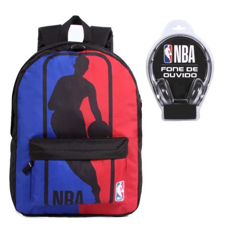 Mochila De Costas Nba Sound Com Fone - Mochila dmw Menor preço em Mochila De Costas Nba Sound Com Fone - Mochila dmw