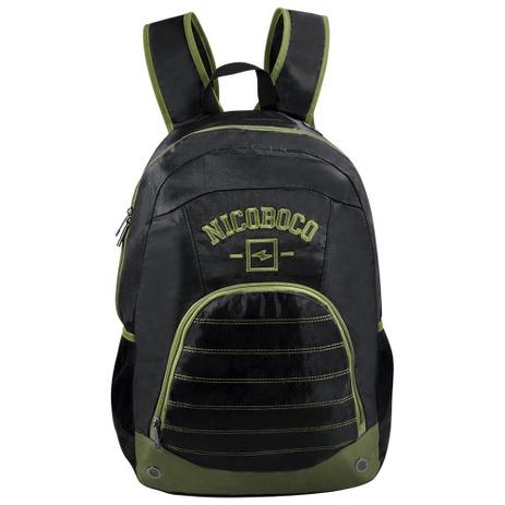 Mochila de Costas Nicoboco - Preto e Verde - Xeryus é boa?