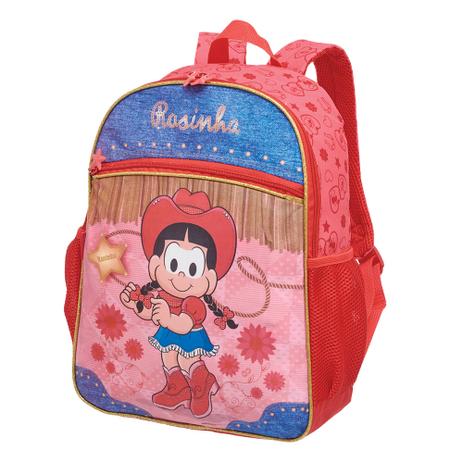 Menor preço em Mochila De Costas Rosinha Pop Country - Turma do chico bento