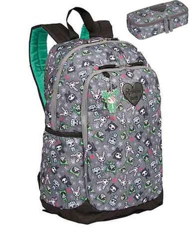 Mochila de costas Sestini Magic Tokidoki Cactus com estojo - Sestini mochilas Menor preço em Mochila de costas Sestini Magic Tokidoki Cactus com estojo - Sestini mochilas