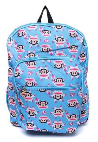 Mochila De Costas Sestini Paul Frank G Azul Menor preço em Mochila De Costas Sestini Paul Frank G Azul