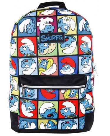 Mochila de Costas Smurfs Quadrinhos - Santino Menor preço em Mochila de Costas Smurfs Quadrinhos - Santino