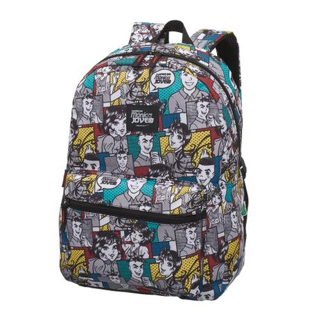 Mochila De Costas Tmj Comic - Turma da mônica jovem Menor preço em Mochila De Costas Tmj Comic - Turma da mônica jovem