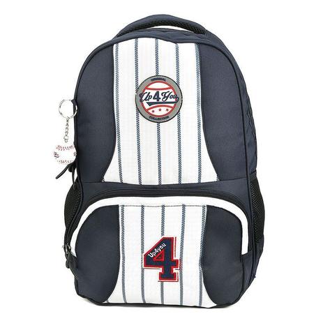 Mochila de Costas Up4you Baseball Listras MS45472UP Menor preço em Mochila de Costas Up4you Baseball Listras MS45472UP