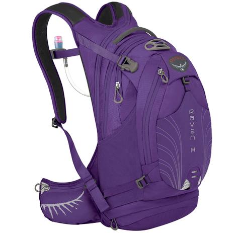 Menor preço em Mochila de Hidratação 14 + 2,5 Litros OSPREY Raven 14 para Ciclismo Violeta