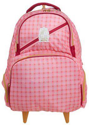 Mochila de Rodinha Capricho Com o forro em tecido - Dmw Menor preço em Mochila de Rodinha Capricho Com o forro em tecido - Dmw