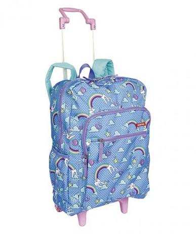 Mochila de Rodinha G Gatos e nuvens 75494-25 Sestini é boa?