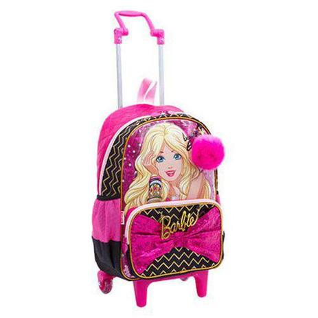 Mochila De Rodinha Grande Barbie 17z 064705 - Sestini Menor preço em Mochila De Rodinha Grande Barbie 17z 064705 - Sestini